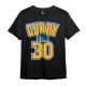 NBA STEPH CURRY PRINTED OVERSIZED T-SHIRT 'BLACK'