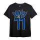 NBA LUKA DONCIC PRINTED OVERSIZED T-SHIRT 'BLACK'