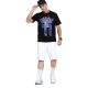NBA LUKA DONCIC PRINTED OVERSIZED T-SHIRT 'BLACK'