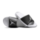 JORDAN JUMPMAN MEN'S SLIDES 'BLACK/WHITE'