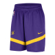 NIKE LOS ANGELES LAKERS ICON PRACTICE DRI-FIT NBA 8 INCHES SHORTS 'PURPLE'