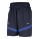 NIKE DALLAS MAVERICKS ICON PRACTICE DRI-FIT NBA 8 INCHES SHORTS 'NAVY BLUE'