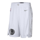 NIKE DALLAS MAVERICKS 2024/25 CITY EDITION DRI-FIT SWINGMAN SHORTS 'WHITE/GREY'