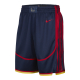 NIKE GOLDEN STATE WARRIORS 2024/25 CITY EDITION DRI-FIT SWINGMAN SHORTS 'NAVY BLUE/RED'