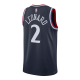 NIKE KAWHI LEONARD LA CLIPPERS 2024/25 SWINGMAN ICON EDITION DRI-FIT NBA JERSEY 'NAVY BLUE'