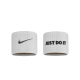 NIKE SWOOSH WRISTBANDS (1 PAIR) 'WHITE'