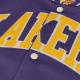 NBA LOS ANGELES LAKERS LETTERMAN JACKET 'PURPLE'