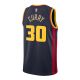 NIKE STEPHEN CURRY GOLDEN STATE WARRIORS 2024/25 CITY EDITION DRI-FIT NBA SWINGMAN JERSEY 'NAVY BLUE'