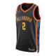 NIKE SHAI GILGEOUS-ALEXANDER OKLAHOMA CITY THUNDER 2024/25 CITY EDITION DRI-FIT NBA SWINGMAN JERSEY 'BLACK'