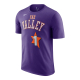 NIKE DEVIN BOOKER PHOENIX SUNS ESSENTIAL CITY EDITION NBA T-SHIRT 'PURPLE'