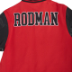 NBA DENNIS RODMAN CHICAGO BULLS VARSITY JACKET 'RED'