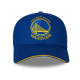 NBA GOLDEN STATE WARRIORS BASEBALL ADJUSTABLE CAP 'ROYAL BLUE'