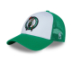NBA BOSTON CELTICS  TRUCKER CAP 'GREEN'