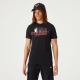 NEW ERA NBA SCRIPT LOGO T-SHIRT 'BLACK/WHITE'
