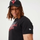 NEW ERA NBA SCRIPT LOGO T-SHIRT 'BLACK/WHITE'