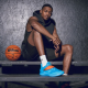 UA CURRY FOX 1 'HAPPY FOX DAY' BASKETBALL SHOES 'CAPRI BLUE'