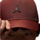 JORDAN RISE STRUCTURED METAL JUMPMAN HAT 'DARK PONY/GUNMETAL'