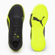 PUMA COURT PRO BASKETBALL SHOES 'BLACK / ELECTRIC LIME'