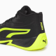 PUMA COURT PRO BASKETBALL SHOES 'BLACK / ELECTRIC LIME'