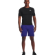 UA HEATGEAR SHORT SLEEVE COMPRESSION T-SHIRT 'BLACK'