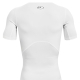 UA HEATGEAR SHORT SLEEVE COMPRESSION T-SHIRT 'WHITE'