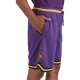 NBA LOS ANGELES LAKERS BASKETBALL PERFORMANCE SHORTS 'PURPLE'