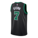 NIKE JAYLEN BROWN BOSTON CELTICS STATEMENT EDITION DRI-FIT NBA SWINGMAN JERSEY 'BLACK'