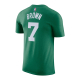 NIKE JAYLEN BROWN BOSTON CELTICS NBA T-SHIRT 'GREEN'