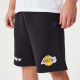 NEW ERA LOS ANGELES LAKERS NBA WORDMARK OVERSIZED SHORTS 'BLACK'