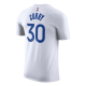 NIKE STEPHEN CURRY GOLDEN STATE WARRIORS NBA T-SHIRT 'WHITE'