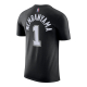 NIKE VICTOR WEMBANYAMA SAN ANTONIO SPURS NBA T-SHIRT 'BLACK'