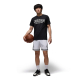JORDAN SPORT DRI-FIT MESH DIAMOND SHORTS 'WHITE'