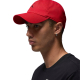 JORDAN CLUB UNSTRUCTURED CURVED-BILL CAP 'RED'