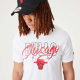 NEW ERA CHICAGO BULLS NBA SCRIPT T-SHIRT 'WHITE'