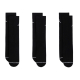 JORDAN EVERYDAY CREW SOCKS (3 PAIRS) 'BLACK'