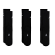 JORDAN EVERYDAY CREW SOCKS (3 PAIRS) 'BLACK'