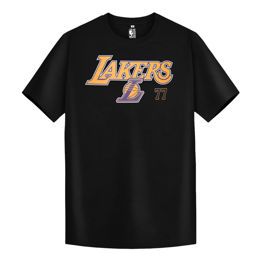 NBA LUKA DONCIC LOS ANGELES LAKERS CLASSIC T-SHIRT 'BLACK'
