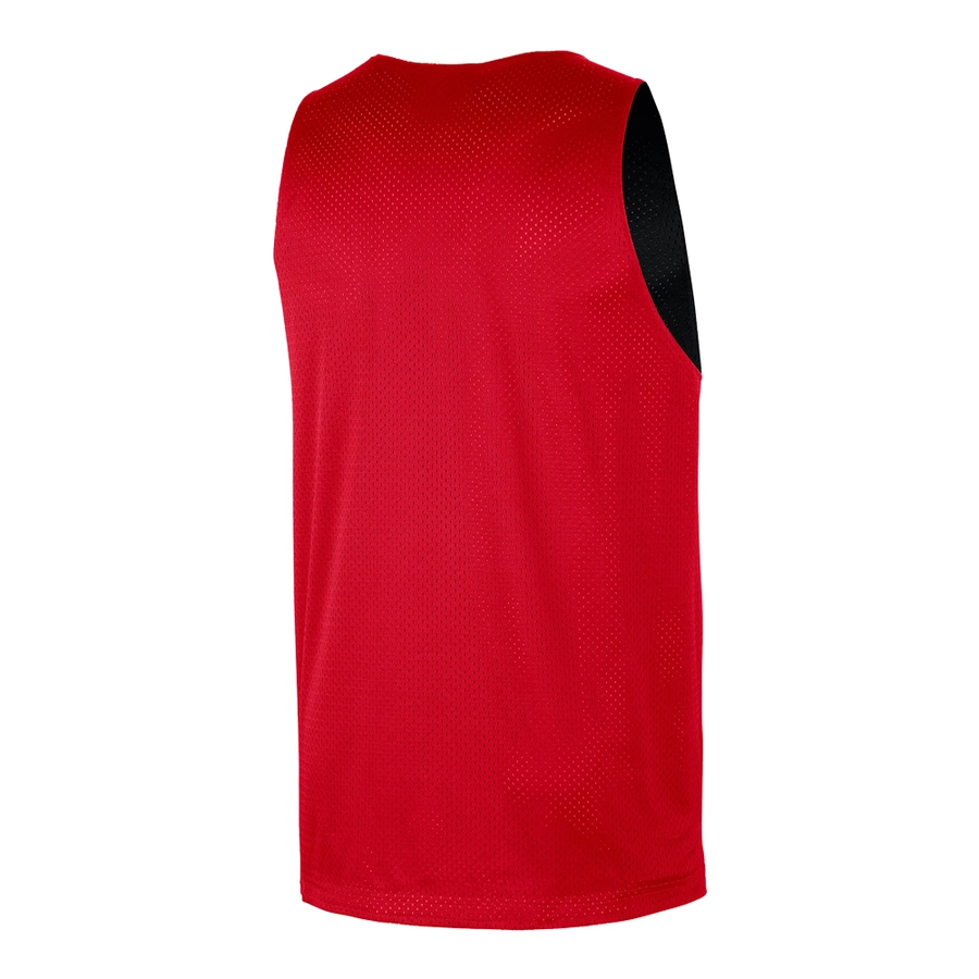 NIKE CHICAGO BULLS COURTSIDE NBA MESH REVERSIBLE PRACTICE JERSEY 'RED'