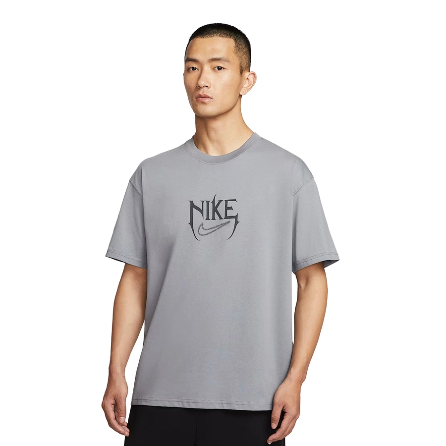 NIKE MAX90 BASKETBALL OVERSIZED T-SHIRT 'COOL GREY'