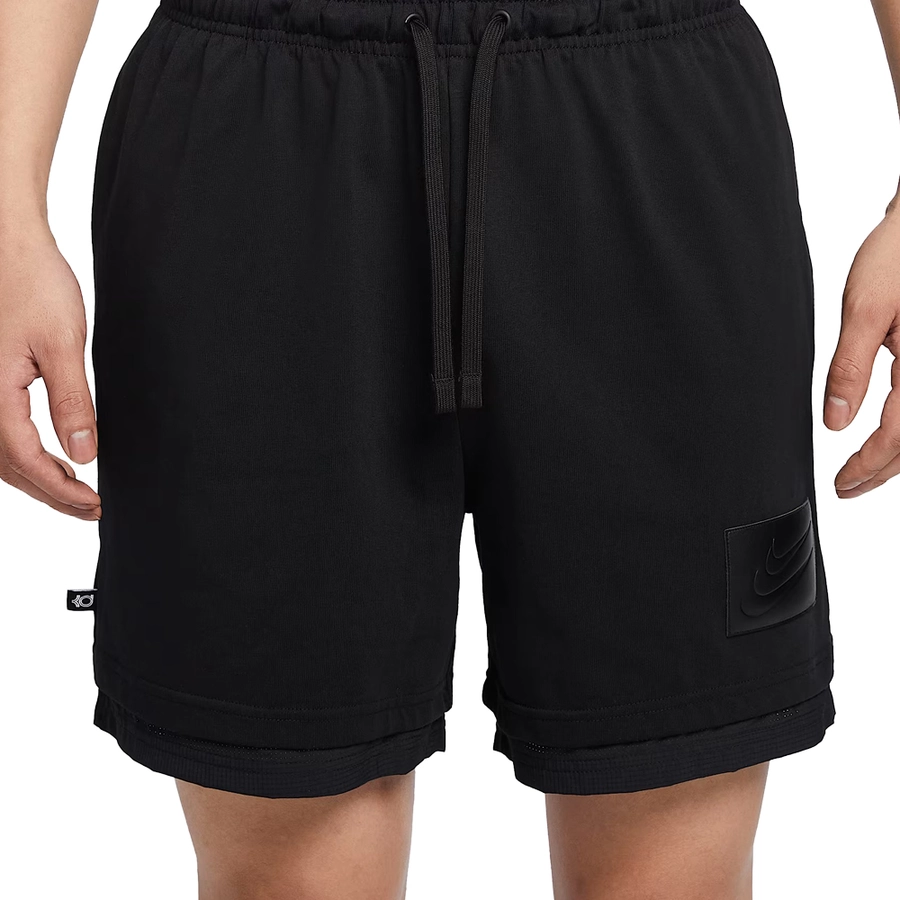 NIKE KEVIN DURANT DRI-FIT BASKETBALL SHORTS 6 INCHES 'BLACK'