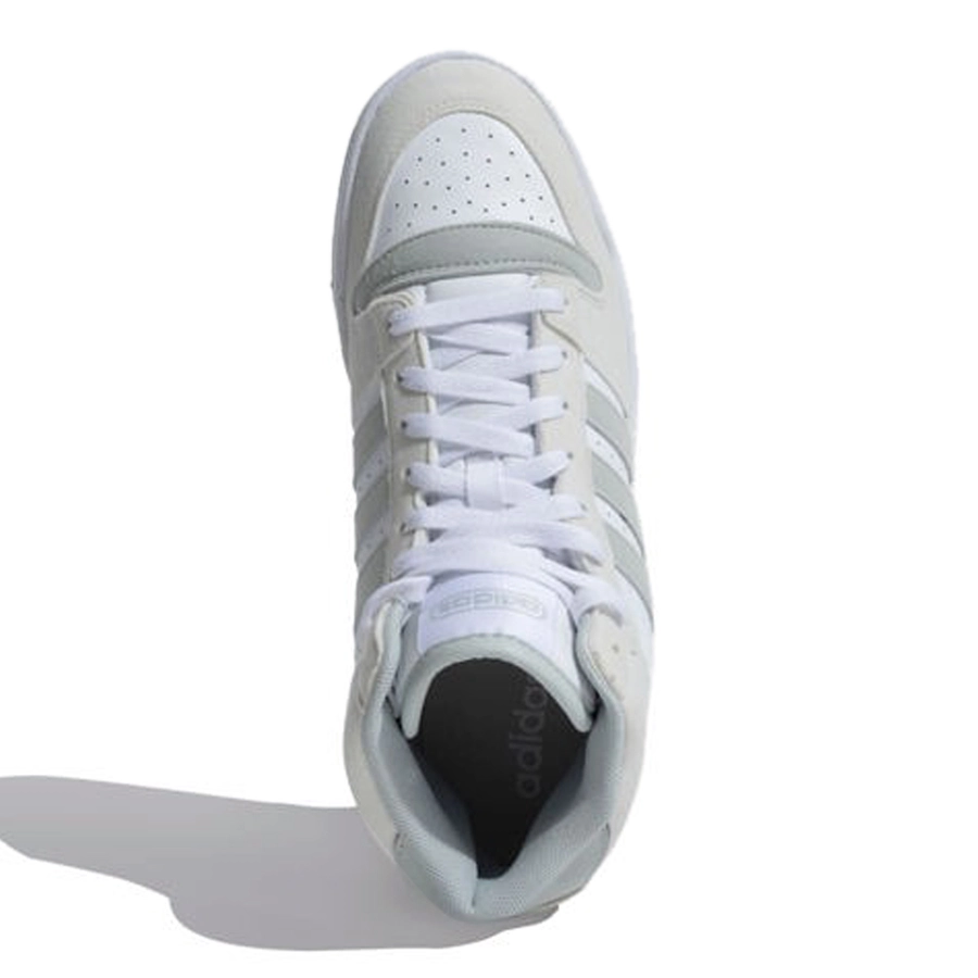 ADIDAS MENS BREAK START MID SNEAKERS 'WHITE/GREY'