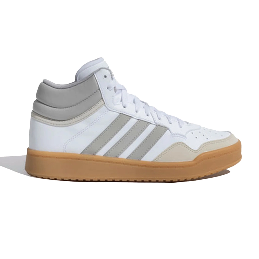 ADIDAS HOOPS 4.0 MID SNEAKERS 'WHITE/GREY'