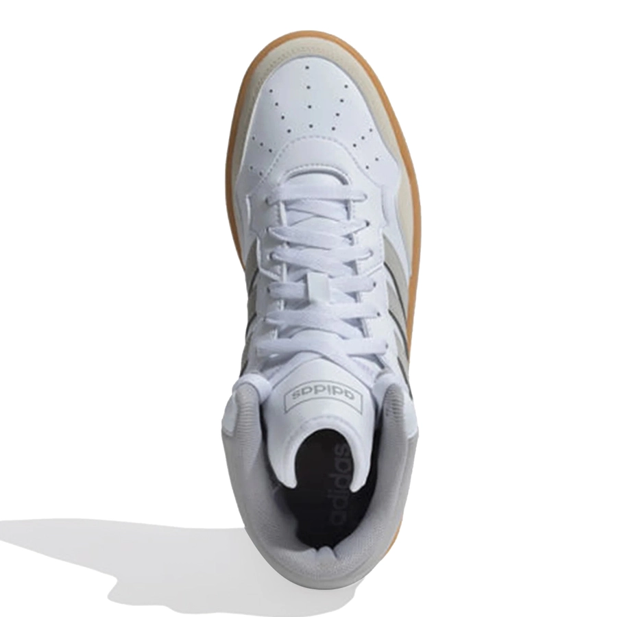 ADIDAS HOOPS 4.0 MID SNEAKERS 'WHITE/GREY'