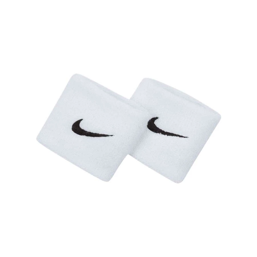 NIKE SWOOSH WRISTBANDS (1 PAIR) 'WHITE/BLACK'
