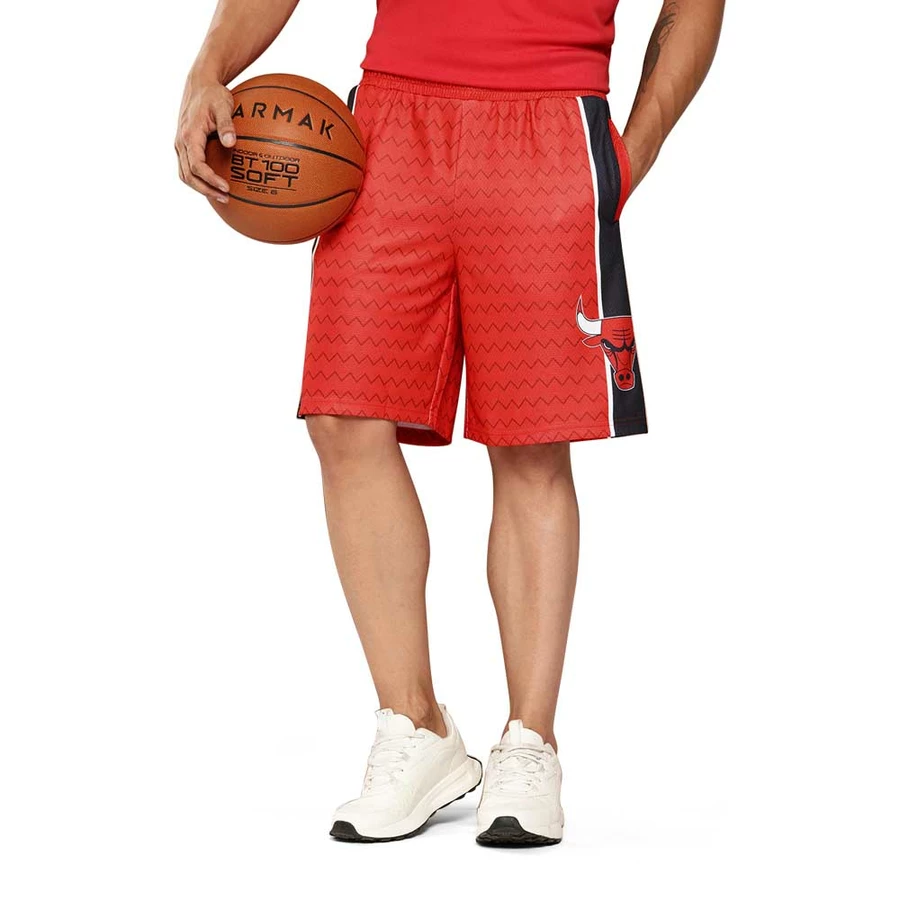 NBA CHICAGO BULLS GAME DAY SHORTS 'RED'