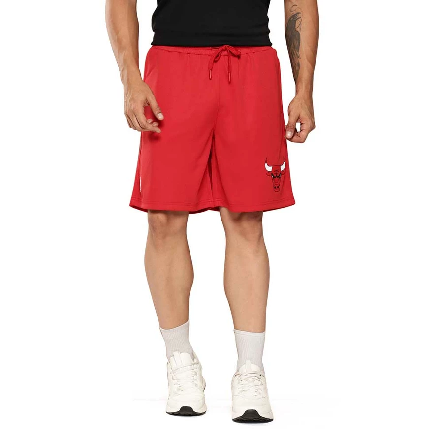 NBA CHICAGO BULLS BASKETBALL SHORTS 'RED'