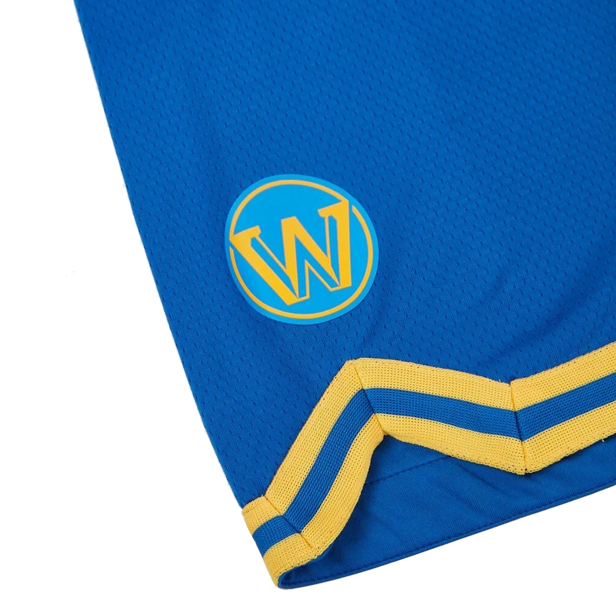 NBA GOLDEN STATE WARRIORS BASKETBALL PERFORMANCE SHORTS 'ROYAL BLUE'