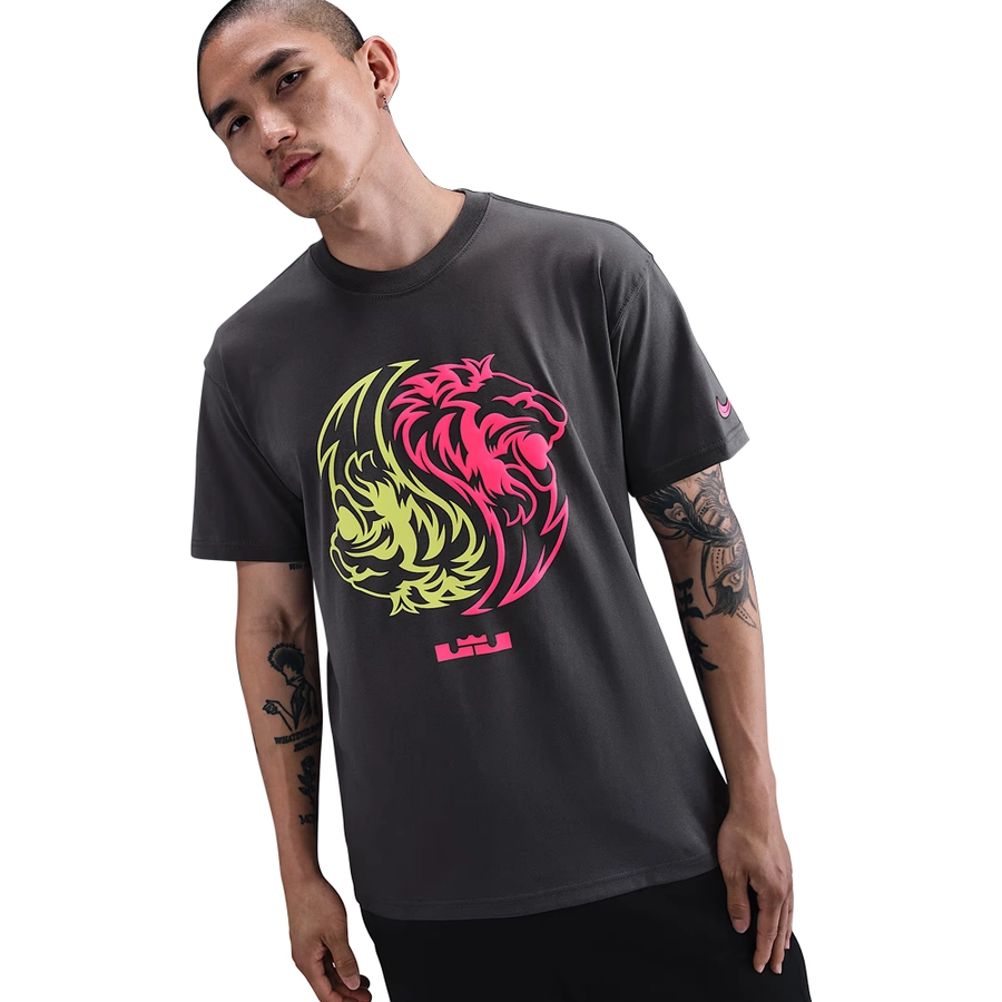 NIKE LEBRON MAX90 T-SHIRT 'IRON GREY'