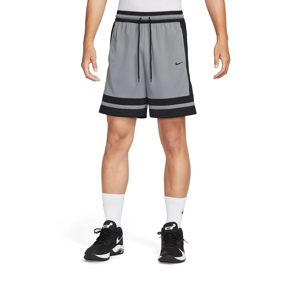 NIKE MEN'S DRI-FIT GM CLASSIC 8IN SHORT 'GREY/BLACK'