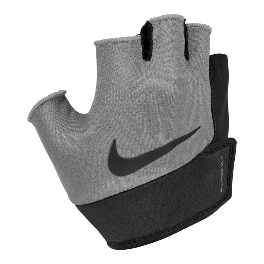 NIKE M VAPOR FTG TRAINING GLOVES 'BLACK/SILVER'